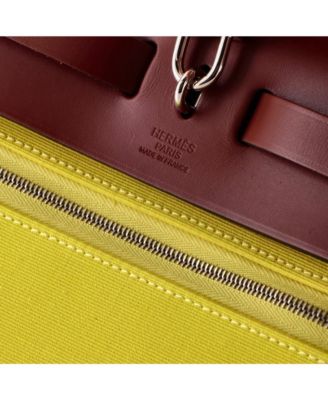 31 Herbag Zip Leather and Toile