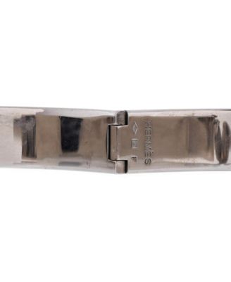 Narrow Clic H Bracelet Enamel