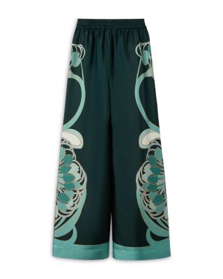 Silk Palazzo Pants