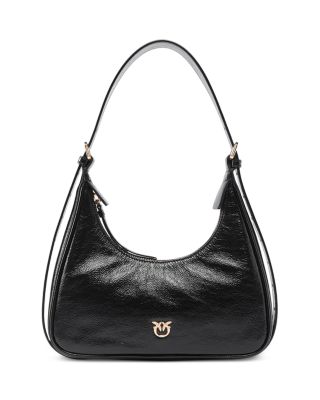 Miss Pinko Mini Leather Shoulder Bag