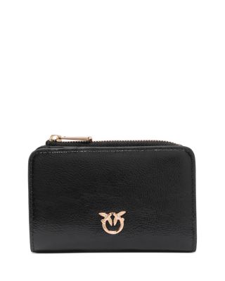 Mini Wallet Shiny Leather