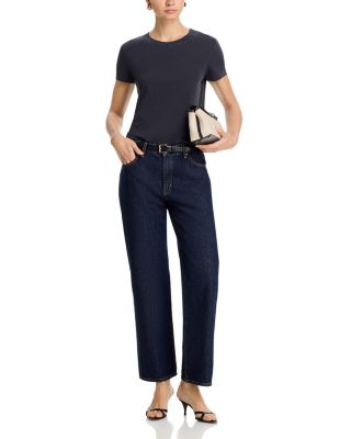 The Hang Long Straight Jeans in Rinse