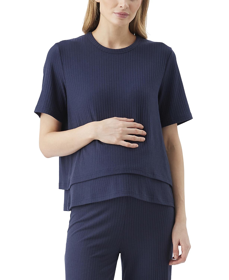 Ripe Maternity Mike Rib Nursing Top