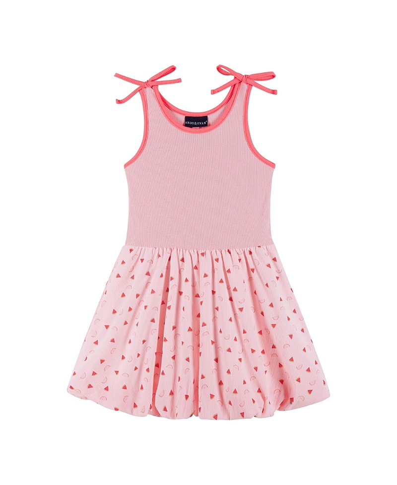 Andy & Evan Girls' Bubble Dress - Little Kid