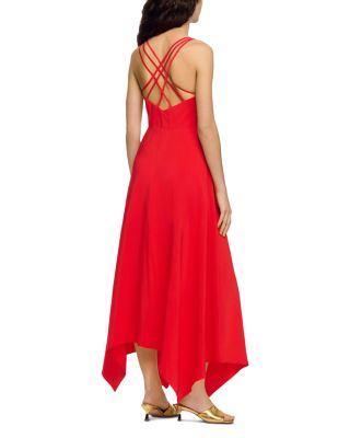 Asymmetric Maxi Dress