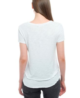 Short Sleeve Mock Layer Tee