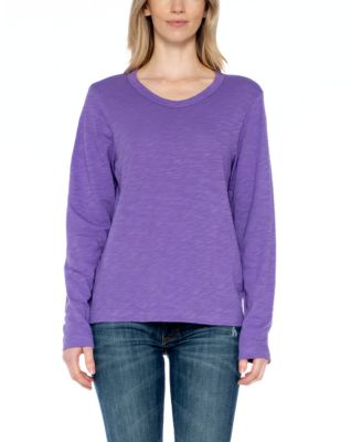 Long Sleeve Baby Fit Shrunken Crew Tee