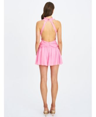  Odelle Crinkle Chiffon Wrap Dress