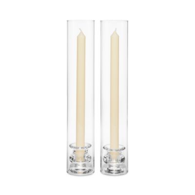 Sancia Taper Candleholder with Sleeve, Set of 2