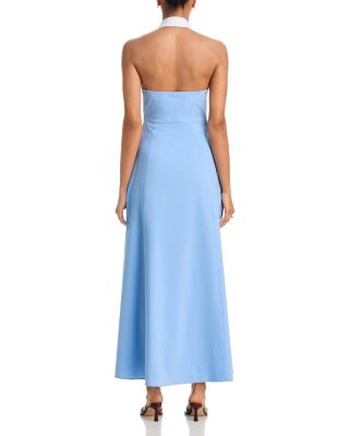 Maurie Halter Maxi Dress