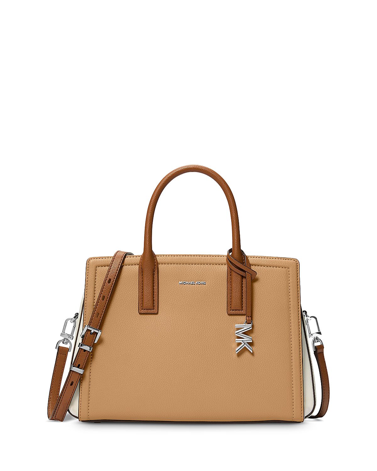 Michael Kors Laila Medium Leather Satchel