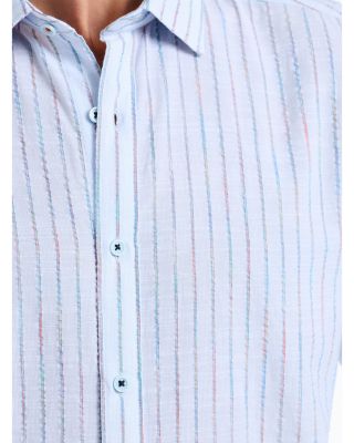 Wythburn Striped Long Sleeve Woven Shirt