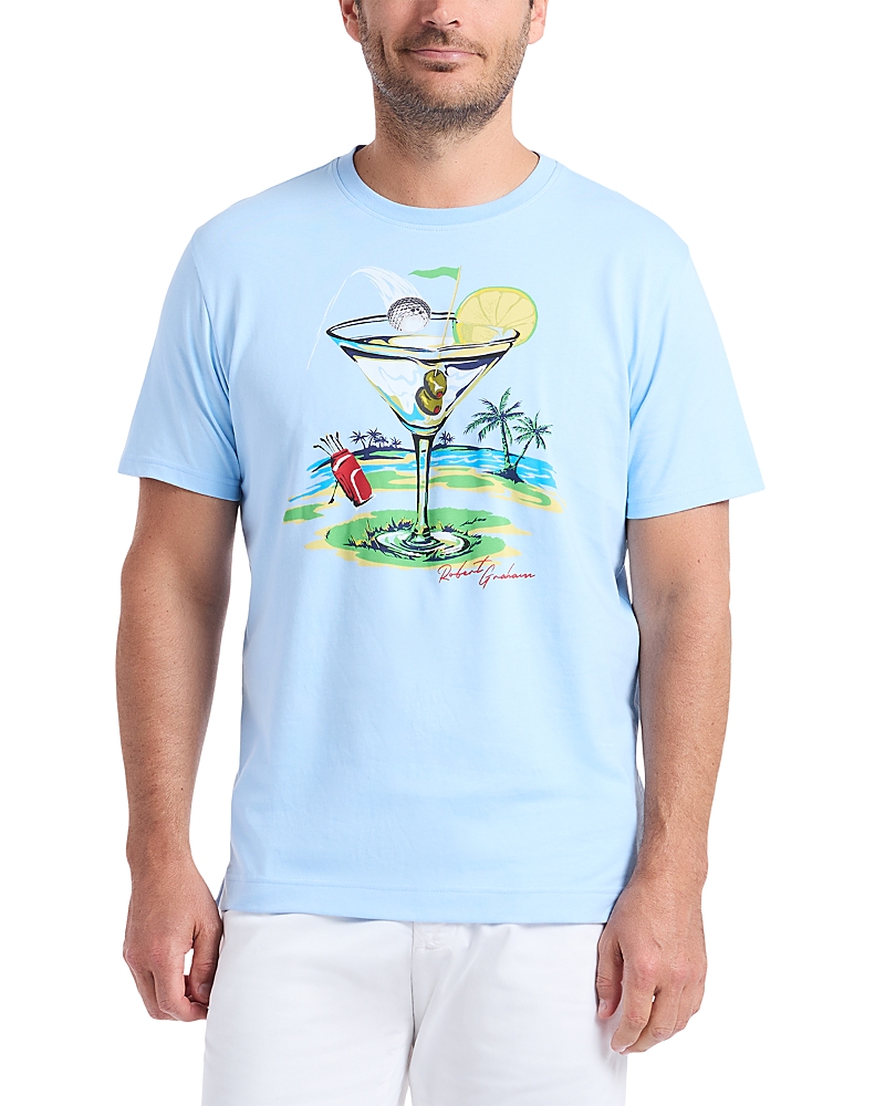 Robert Graham Hole In Fun Short Sleeve Graphic Tee
