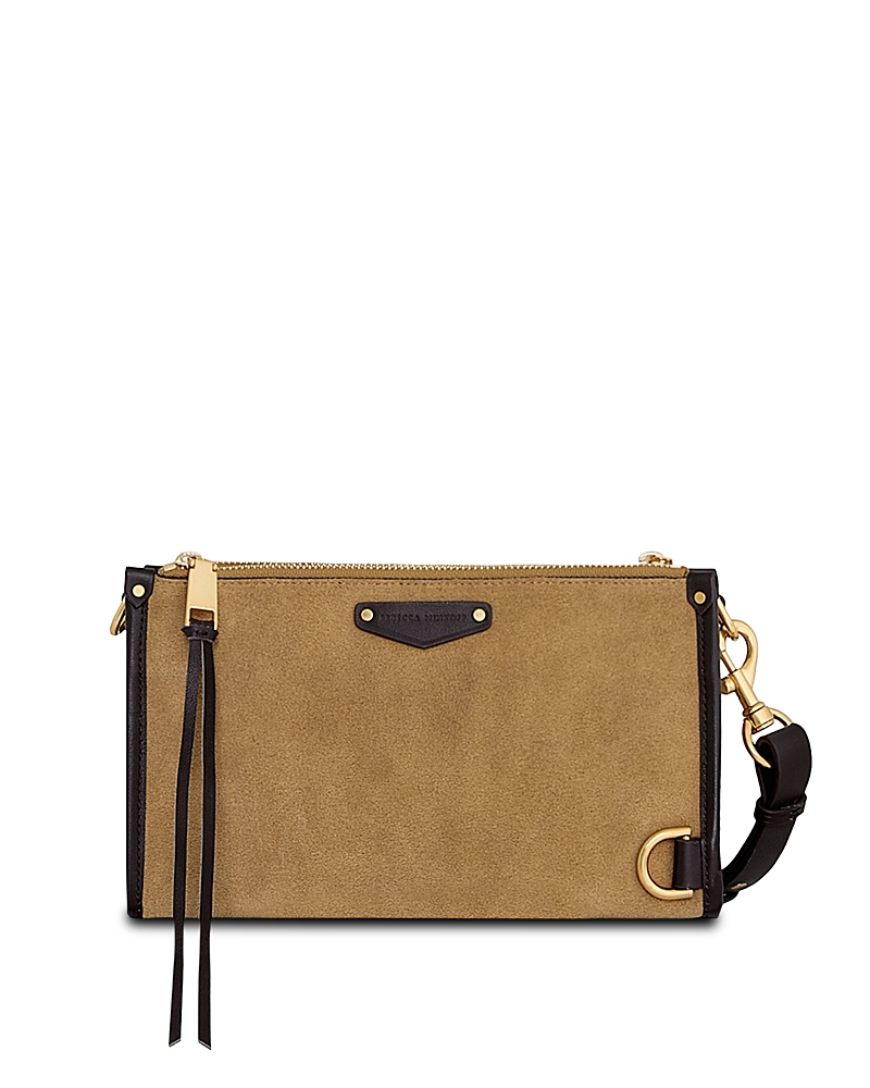 Rebecca Minkoff Mab Small Suede Wallet Crossbody