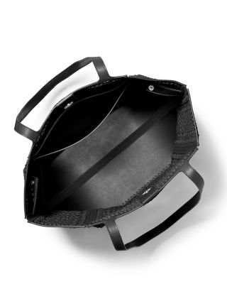 Jordi Crochet Straw Tote Bag