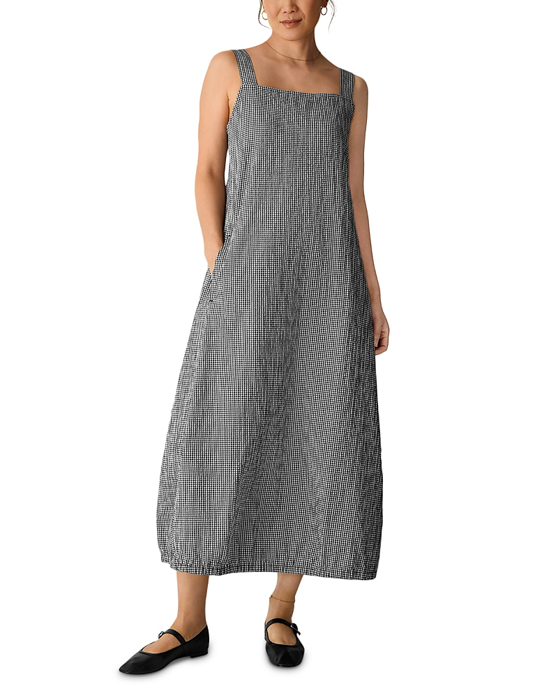 Eileen Fisher Square Neck Lantern Dress