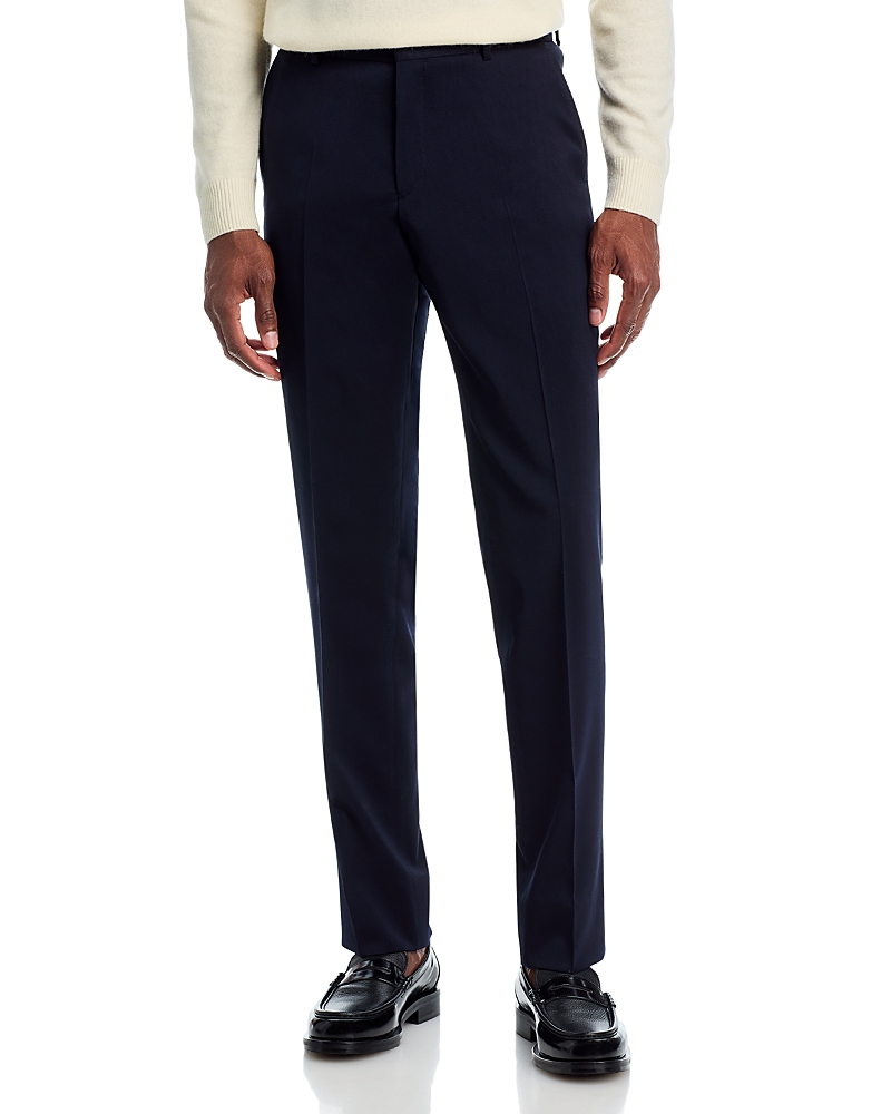 Vince Basic Regular Fit Stretch Wool Suit Pants