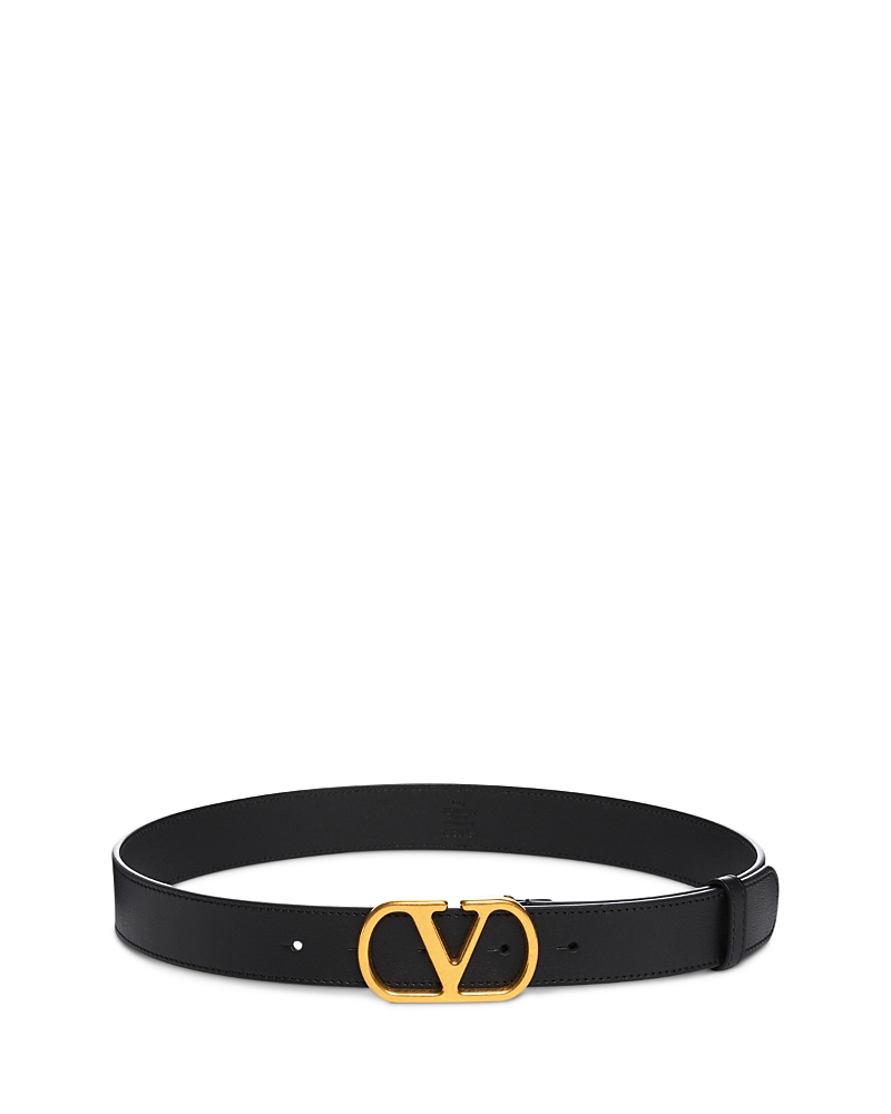 Valentino Garavani Women's VLogo Leather Belt