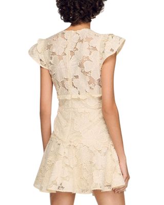 Lyrella Guipure Mini Dress