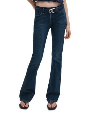 Kinsley Mid Rise Full Bootcut Jeans in Lulu - thumbnail 5