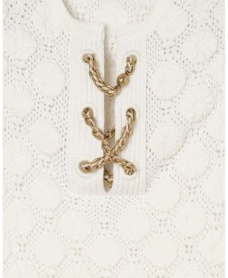 Crochet Cotton Blend Dress