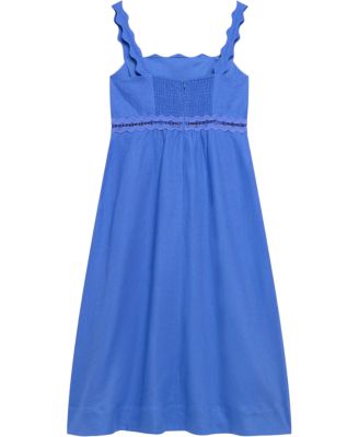  Women's Linen Midi Dress