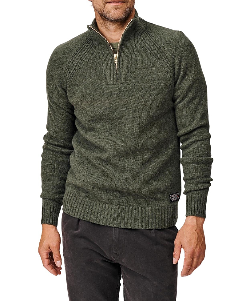 Aubin Pelham Zip Neck Sweater