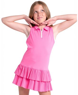  Girls' Match Pleat Dress - Little Kid, Big Kid