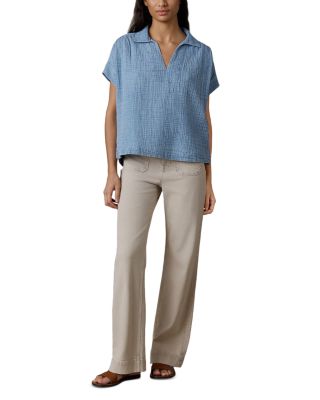 Dune Cotton Gauze Zoe Top