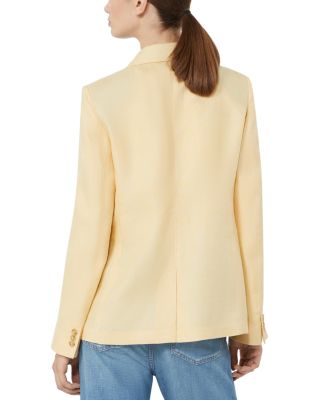 Wkdnalut Canvas Blazer