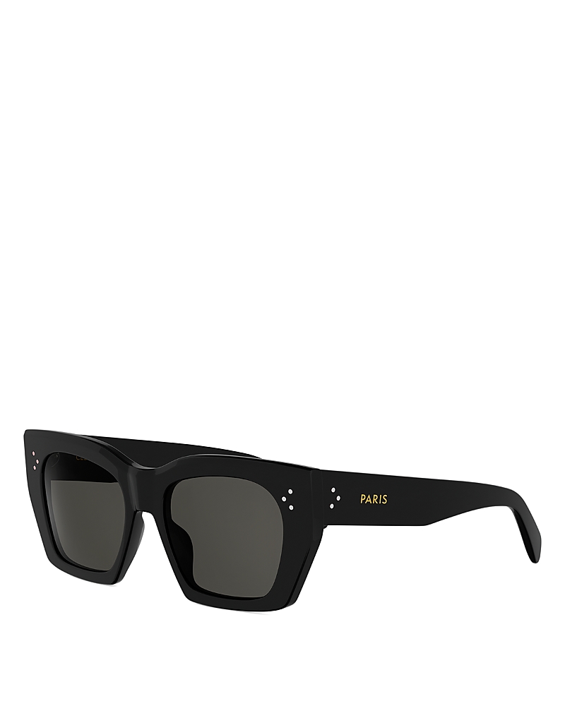 Celine 3 Dots Square Sunglasses, 53mm