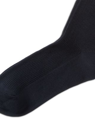 Ribbed Knee High Socks