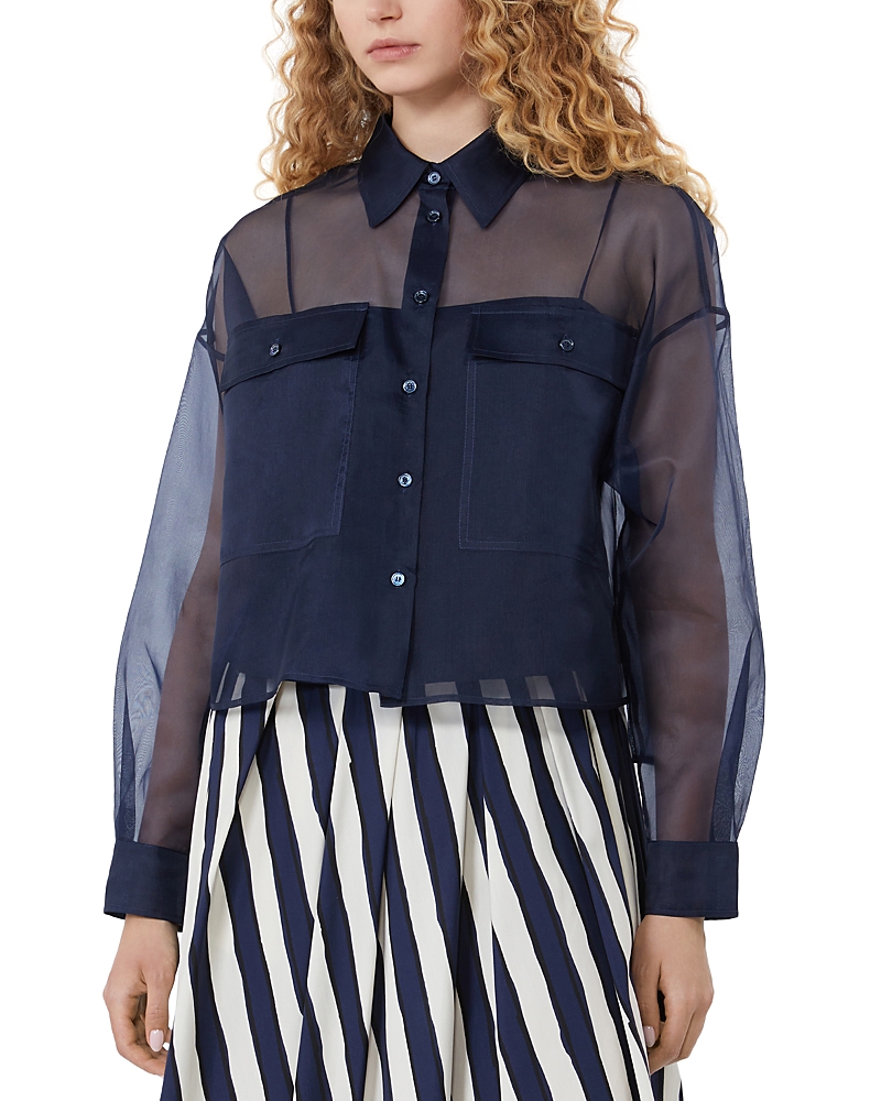 Weekend Max Mara Wkdcolomba Silk Shirt