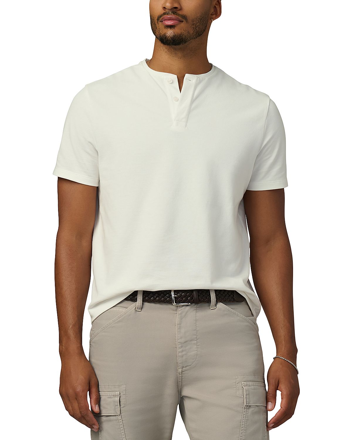 Joe's Jeans Modern Pique Henley Shirt