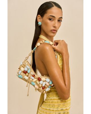 Mercier Beaded Convertible Shoulder Bag