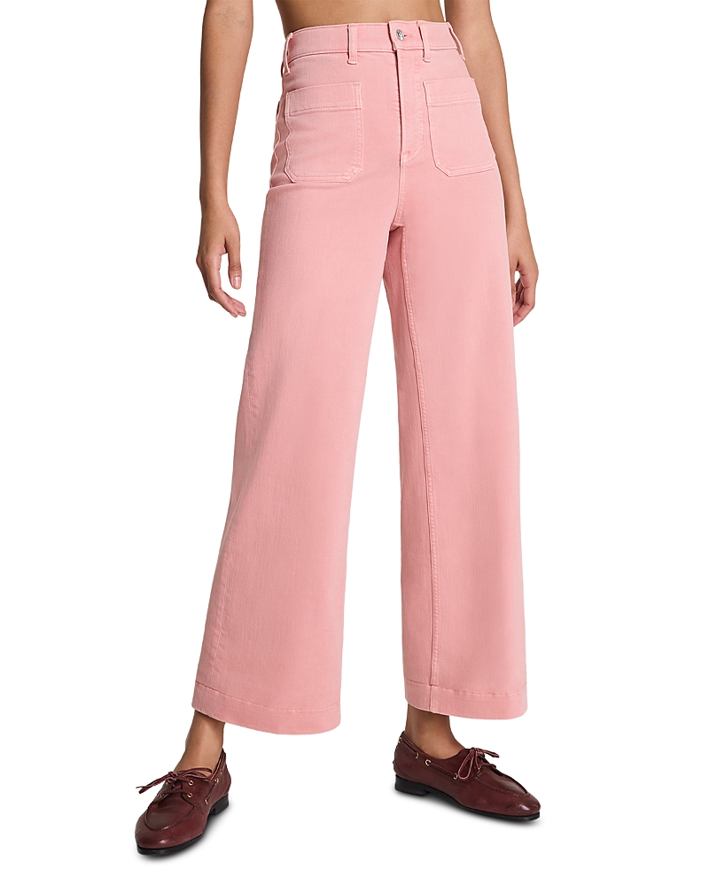 Spanx Authentic 360 High Rise Cropped Wide Jeans