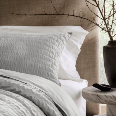 Relaxed Seersucker Duvet Cover Set