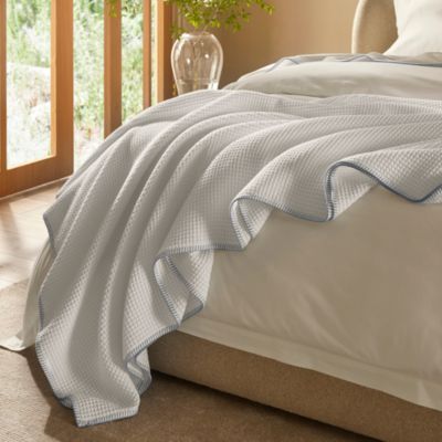Waffle Organic Cotton Bed Blanket