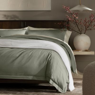 Percale Hemmed Bedding Collection