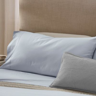 Percale Hemmed Sheet Set, Queen