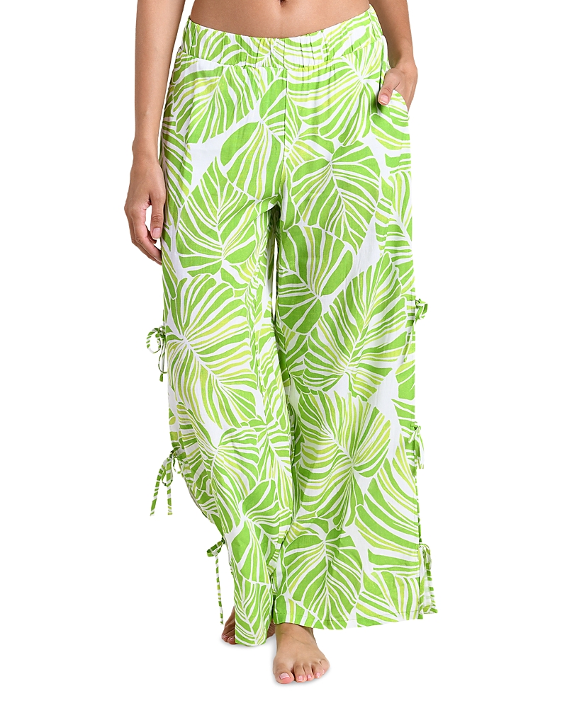 La Blanca Serene Palm Swim Cover-Up Pants