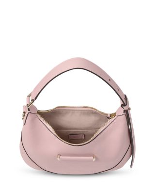 Jimmy Choo Bar Hobo S Biker Leather Shoulder Bag