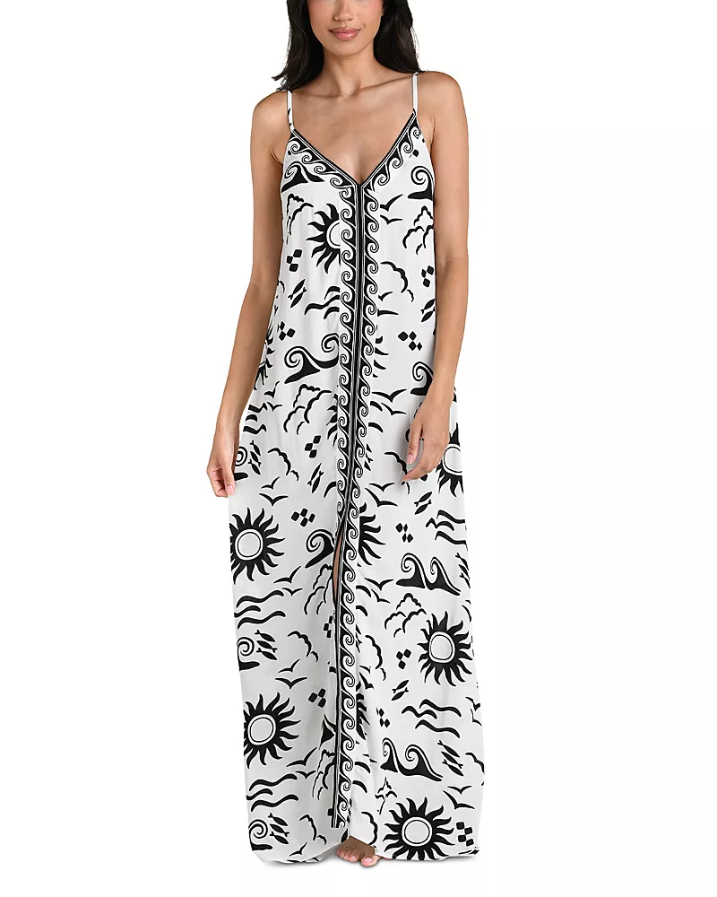 La Blanca Waves Of Rio Maxi Dress Cover Up