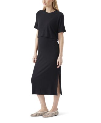  Ivy Rib Nursing Dress