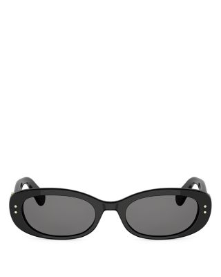 DIOR DiorOblique B1I Oval Sunglasses, 52mm | Bloomingdale's