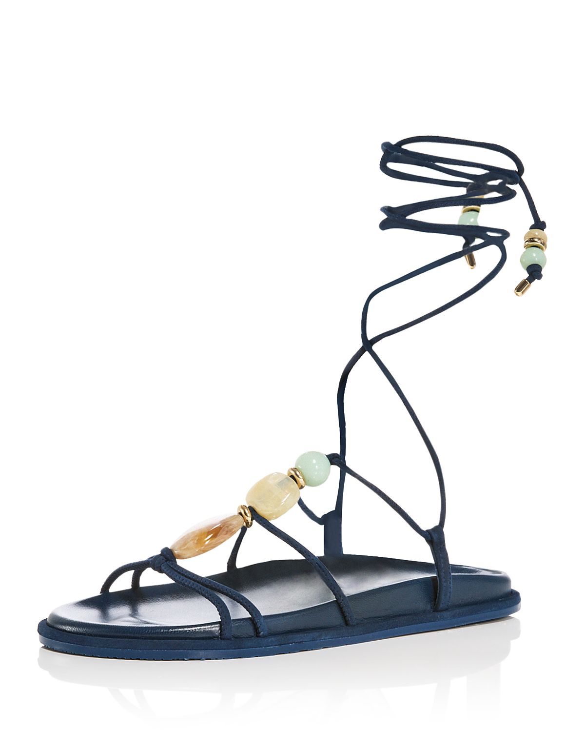 Stuart Weitzman Women's Vinnie Ankle Tie Sandals