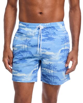 Sano Tropical Landscape 6.5" Swim Trunks