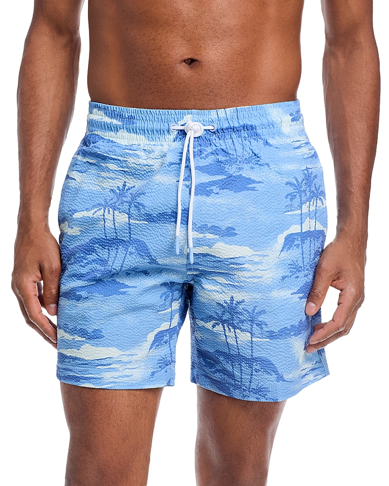 Trunks Surf & Swim Co. Sano Tropical Landscape 6.5 Swim Trunks