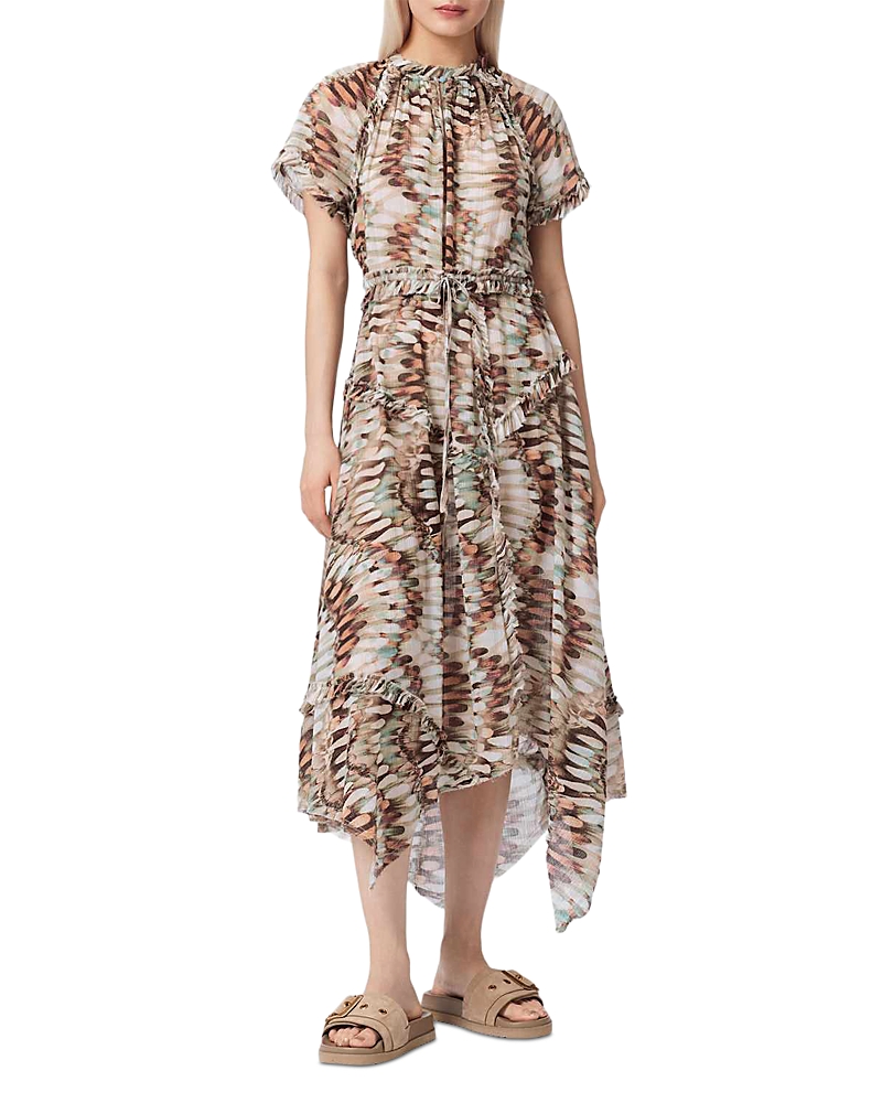 Allsaints Lamaia Ruffled Dress