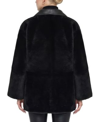  Shearling Lamb Reversible Parka